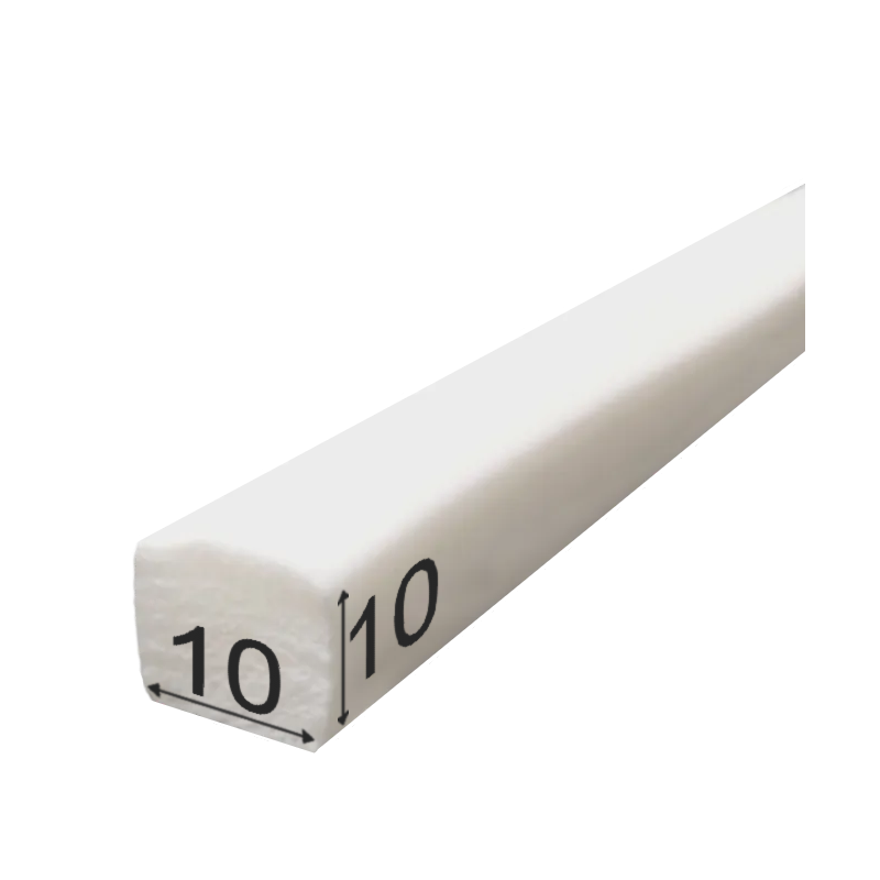 Profil silikonowy spieniony 10x10mm - 1