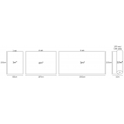 Płyta/mata silikonowa transparentna, grubość 0,5mm - 1 metr kwadratowy - 2