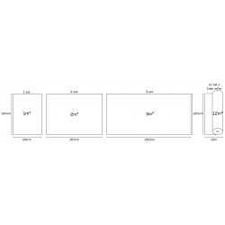 Płyta/mata silikonowa transparentna, grubość 2mm - 1 metr kwadratowy - 2