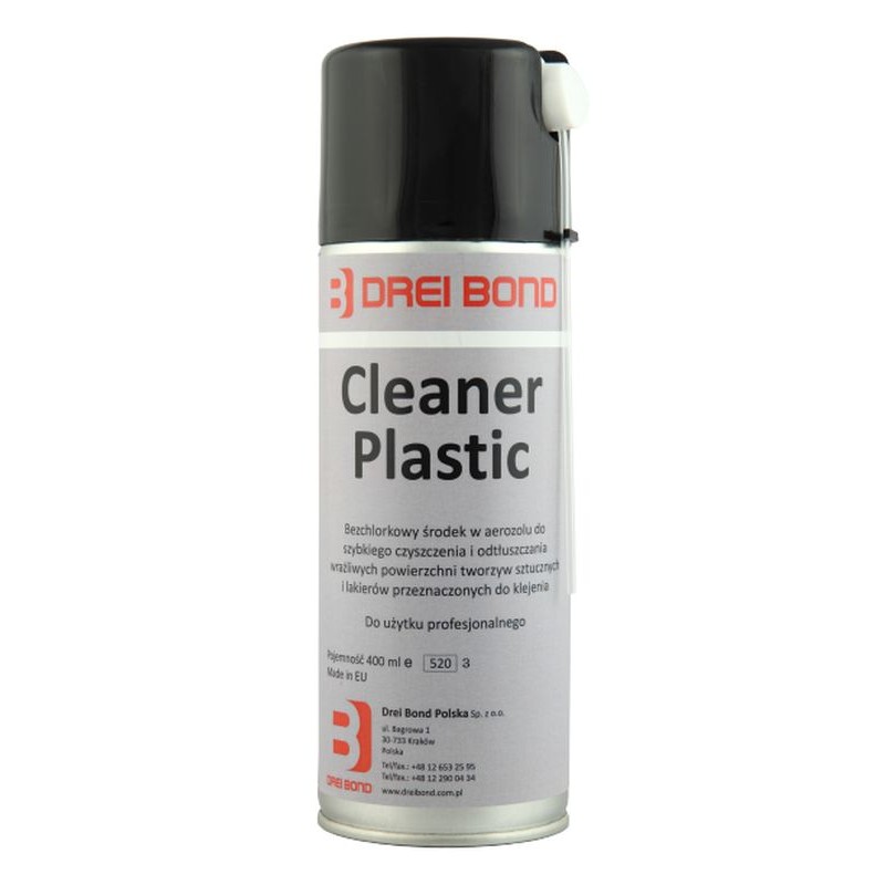 Drei Bond Cleaner Plastic - odtłuszczacz 400ml spray - 1